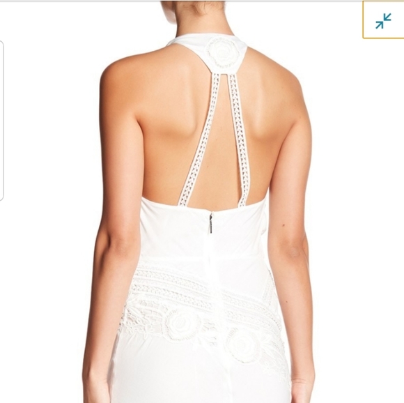 $695 S - Haute HippieThe Lux Crochet Lace Dress - Picture 3 of 5